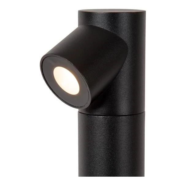 Lucide IBAMBA - Lámpara baliza - LED - 1x6W 3000K - IP65 - Negro - detalle 1